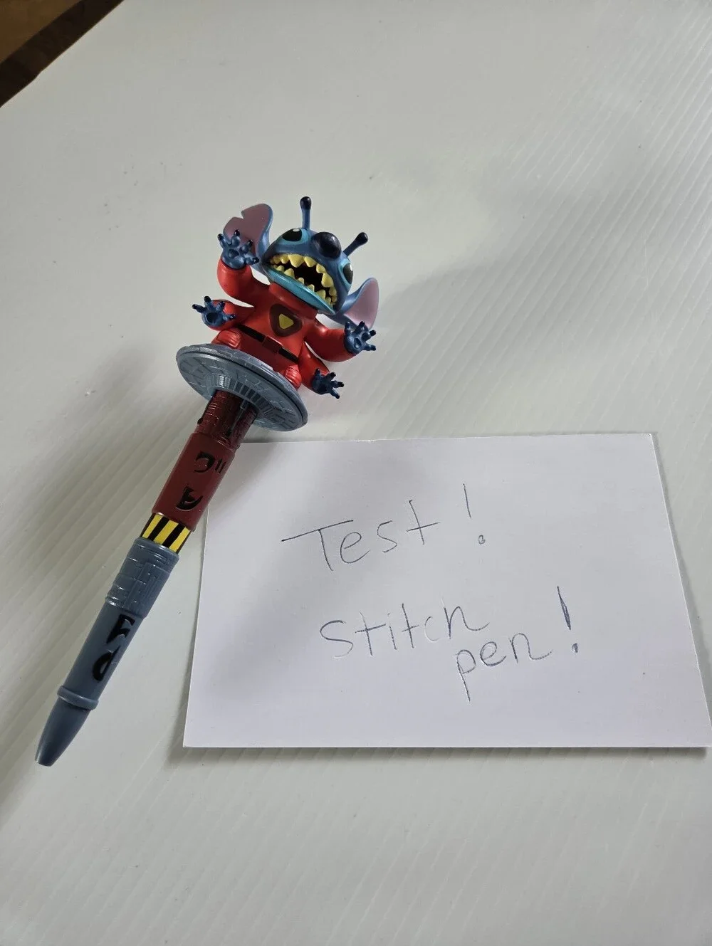 Disney Parks Stitch UFO Figure Pen